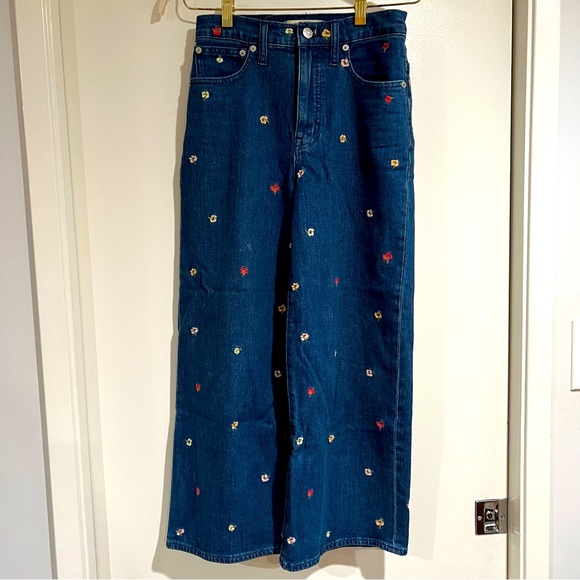 Madewell Flower Embroidered Jeans - Picture 5 of 9